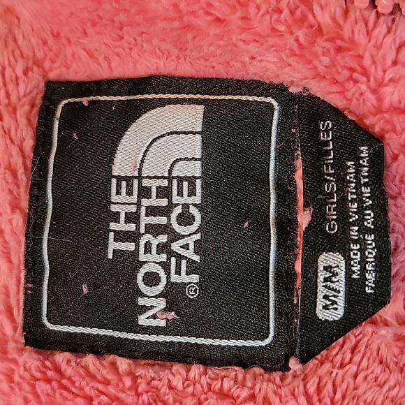 Northface Denali Girls Jacket 👧 💕 Peach 🍑 Medium 10/12 - Picture 3 of 9